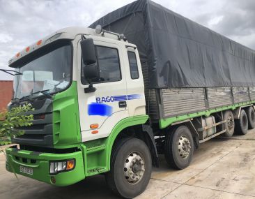 Xe tải Jac 5 chân hạ tải nâng chiều cao